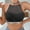 Black, variant on Women's Vest Bra Lace Splicing Silver Ribbon Large Backless Bra Can Be Worn Outside Bra Women's Push up Bra Maximum Support Sports Bras for Women No Underwire Push up Bras for Women Bra Sports Bra