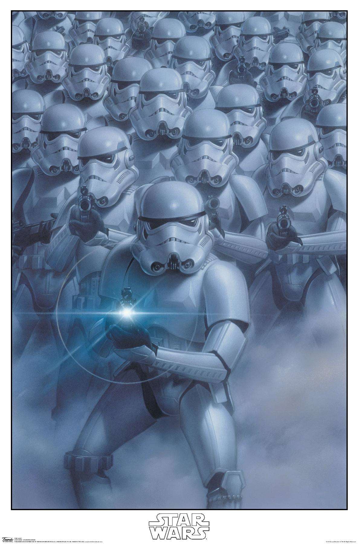 Stormtrooper selfie poster