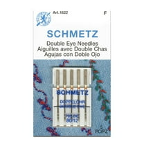 Schmetz Needle Double Eye Size 80/12 (Pack Of 5)