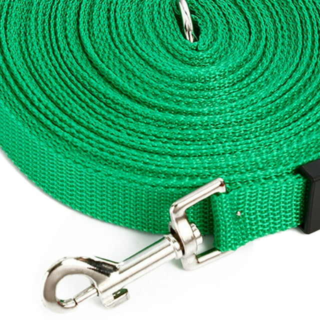 Adjustable Long Leash for Large Dogs, 32.8ft, Hand Grip Buckle, Fixed Buckle, Portable Dog Training Rope for Outdoor Activities, Hiking, Camping, Training, Hunting, Beach, Swimming