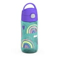 thumbnail image 2 of Thermos Kids Plastic Water Bottle with Spout, Rainbows, 16 oz, 2 of 5