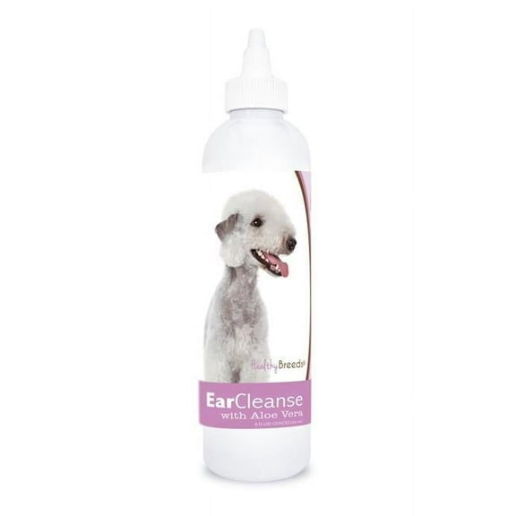 Healthy Breeds 840235197843 8 oz Bedlington Terrier Ear Cleanse with Aloe Vera Sweet Pea & Vanilla