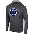 thumbnail image 2 of Men's Colosseum Charcoal Penn State Nittany Lions OHT Military Appreciation Long Sleeve Hoodie T-Shirt, 2 of 4