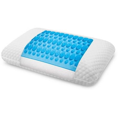 - BioPEDIC Gel Overlay Comfort Memory Foam Bed Pillow
