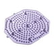thumbnail image 5 of Almohadilla de masaje para pies, esterilla de acupresión antideslizante, herramienta de masaje manual para puntos de presión. Violeta, 5 of 9