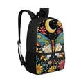 thumbnail image 2 of Uorisanigo Butterfly Moon School Backpack Kids Children 17 inch Lightweight School Bag Casual Daypack Large Capacity Travel Rucksack for Schools, Camps and Sports, 2 of 6