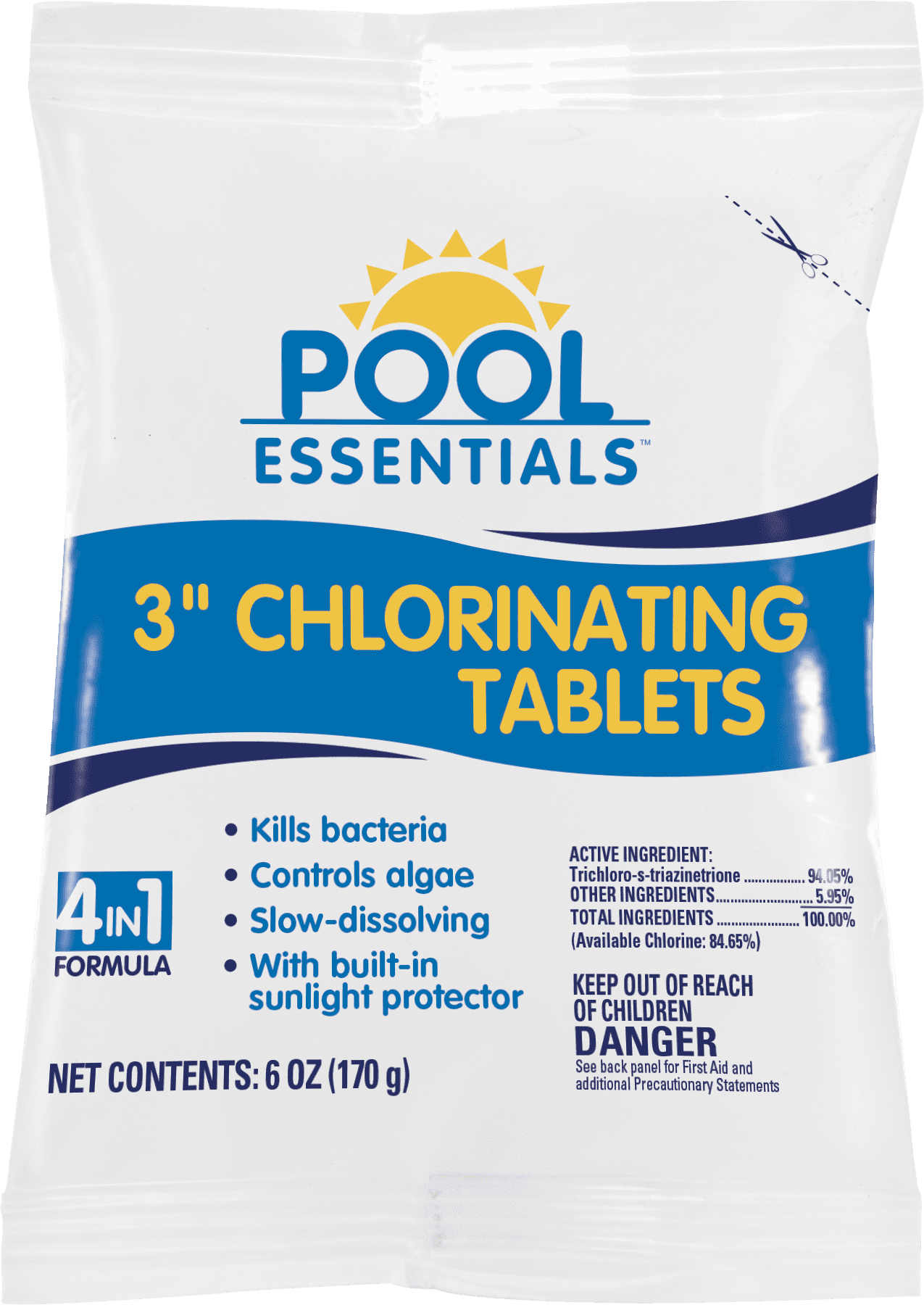Pool Essentials 3Inch Chlorine Tablet, For Swimming Pool Use