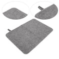 thumbnail image 3 of Felt  Cusion, Water Absorption Heat Insulation Portable Felt Heat Insulation Mat With Hanging Ring For  For Shower Room, 3 of 8