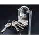 thumbnail image 4 of EeaseMX Candado de acero con cerradura de viga de 30 mm, antirrobo y antipalanca, con cabezal de bloqueo lateral., 4 of 7