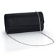 thumbnail image 1 of Jumpingount Bolsa de maquillaje Bolsa de graduación Bolsa de boda Brillo Multiusos Regalo dulce Bolsas de hombro Tira Diseño elegante de moda Bolsas de mensajero y de hombro Negro Jumpingount AP016869-01, 1 of 6
