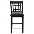 thumbnail image 4 of Lavon Wood Counter Chair Black and Espresso (Set of 2), 4 of 4