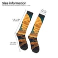 thumbnail image 2 of Fuzoiu Sunset Desert Journey Print Adult Stockings,Crew Socks,Unisex Fashion Socks, Casual Sports Socks,Comfortable Crew Socks for Everyday Wear and Sports, 2 of 6