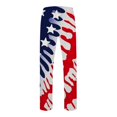 thumbnail image 4 of CHOK Carpenter Pants for Men Mens All Seasons Fashion Independence Day Theme Casual Digital 3D Printing Drawstring Casual Pants Plus Size Wide Leg Pants Running Pants Men, 4 of 5