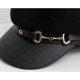 thumbnail image 3 of CoCopeaunt Women Newsboy Caps Casual Visor Beret Hat Cozy Retro Vintage Cabbie Hat with PU Brim, 3 of 7