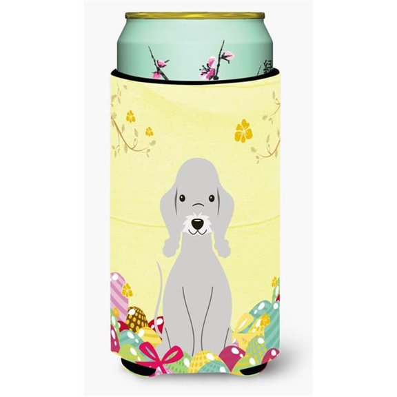 Carolines Treasures BB6090TBC Easter Eggs Bedlington Terrier Blue Tall Boy Beverage Insulator Hugger