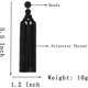thumbnail image 2 of Long Woven Tassel Earrings Big Boho Statement Tassel Layer Dangle Earrings for Women Girls, Large Bohemian Thread Fringe Layered Chandelier Drop Earr, 2 of 4
