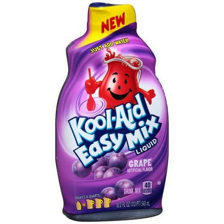 Kool-Aid Easy Mix Grape Liquid Drink Mix, 18.2 fl oz