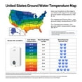 thumbnail image 5 of InstaGas Classic Propane Gas Tankless Water Heater 170,000 BTU, Up to 7.5 GPM Instant Hot Water Heater LP, Indoor Installation, CSA Certified, White, 5 of 12