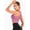 Pink, variant on FUTATA Women's High Impact Mesh Cutout Seamless Sports Bra, Fitness Workout Sports Running Short Top Yoga Bra With Removable Pads