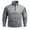 Grey, variant on PAFNAFHF Casual Quarter Zip Pullover Men Golf Windbreaker Athletic Lightweight Jacket Hiking Running Sweatshirt with Pocket L