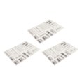 thumbnail image 4 of 3pcs Clear Stamps Bricolage Intéressant Durable Réutilisable TPR Matériel Transparent Apparence Gaufrage Outil de Scrapbooking, 4 of 8