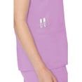 thumbnail image 4 of Med Couture Women's Scrub Top, Raglan Sleeves for Modern Fit, 6 Pockets 2-Way Stretch, Durable & Breathable Fabric - MC7425, 4 of 7