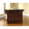 thumbnail image 5 of Crosley Furniture Alexandria MDF Wood Kitchen Island in Mahogany, 5 of 5