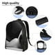 thumbnail image 5 of Balery Black White Fluid Sculpture Mochila - Mochila Estilosa y Duradera para Laptop de 15 Pulgadas con Tela Oxford Impermeable, 5 of 8