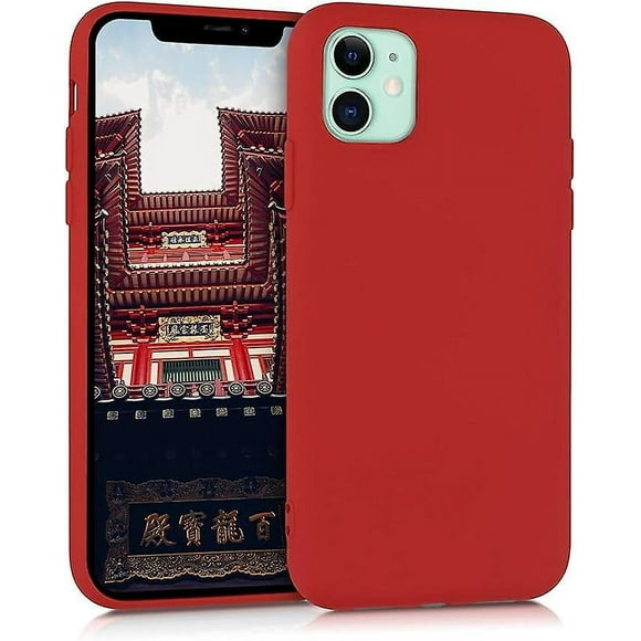 Case Compatible with Apple iPhone 11 Case Soft Liquid Silicone Slim Case