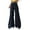Dark Blue_001, variant on Women's Everyday Wide-Leg Trousers Soft Stretch Fabric Comfortable Relaxed Fit Versatile Long Pants for All Day Wear Dark Blue S