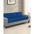 thumbnail image 2 of Pure Navy Blue Couch Cushion Covers Stretch, Washable Sofa Seat Covers Individual Seat Cushion Sofa Slipcovers Simple Solid Color Couch Cover Furniture Protector M-1PCS, 2 of 7