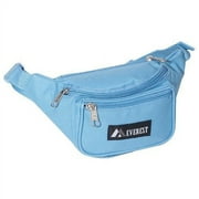 Everest Unisex Signature Waist Fanny Pack, Blue