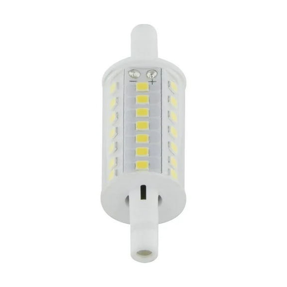 6 Watt LED Bulb - J-Type T3 78mm - 120 Volt - R7S Base - 4000K - Double Ended - 200 Degree Beam Angle - 12-Pack