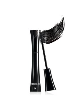 It Cosmetics Superhero Elastic Stretch Volumizing Mascara, Super Black, .30 Fl Oz