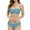 Light Blue, variant on Bzhegqhd Womens Bikini Sets Sexy Two Piece,Women Solid Color Sexy Backless Strap Bikini Swimsuit,