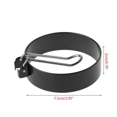 

Sofullue Nonstick Stainless Steel Handle Round Egg Ring Shaper Pancake Mould Mold Kitchen