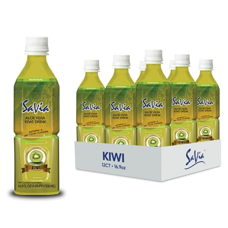 Savia Aloe Vera Drink Kiwi 12/16.9oz