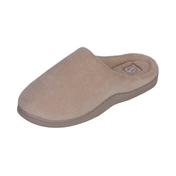 Roxoni Ladies Terry Clog House Slippers Available In Megnacifint Colors (XX-Large/11-12 B(M) US, Tan)