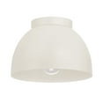 thumbnail image 2 of Hunter - Erling 1-light Sandstone, Small Flush Mount Light, Dimmable, Modern Style, Dome Shaped, for Bedrooms, Kitchens, Dining, Living Rooms - 48134, 2 of 7