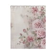 thumbnail image 5 of Roses Flowers Grommet Blackout Curtains Thermal Insulated Window Curtain Sets for Bedroom Living Room 63"L x 55"W 2 Panels, 5 of 5