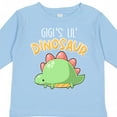 thumbnail image 4 of Inktastic Gigi's Lil' Dinosaur with Cute Stegosaurus Boys or Girls Long Sleeve Toddler T-Shirt, 4 of 5