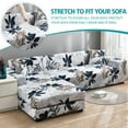 thumbnail image 3 of Eurhowing L Shape Sofa Slipcover for Sectional Couch, 3+3 Seater Stretchable Couch Covers with Non-Slip Elastic Bottom, Washable Furniture Protector for Home Decor, 3 of 10