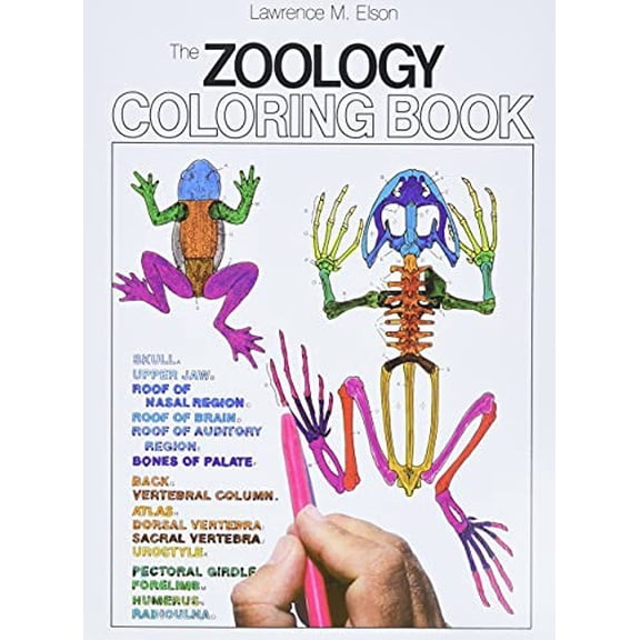 Pre-Owned Zoology Coloring Book: A Coloring Book (Paperback) 0064603016 9780064603010