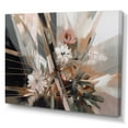 thumbnail image 2 of DESIGN ART Designart "Rose Gold Linear Floral Elegance V" Floral Canvas Wall Art 44 in. wide x 34 in. high, 2 of 5