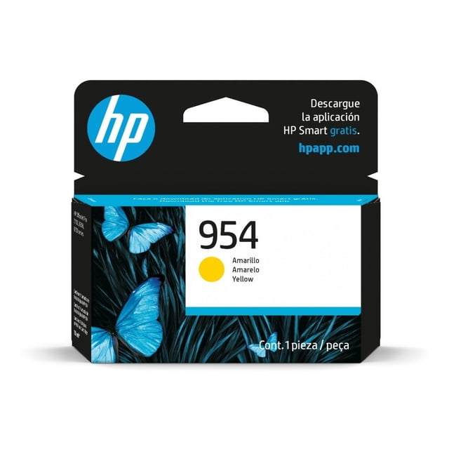 Cartucho de tinta HP 954 Amarillo Original L0S56AL Para HP Deskjet 7740 7720 8710 8720 8730 8210