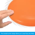thumbnail image 4 of Flying Disc 10.8 Inch 175 Gram, Sport Disk Training Disk for Backyard Lawn Beach, Orange, 4 of 6
