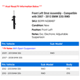 thumbnail image 2 of Front Left Strut Assembly - Compatible with 2007 - 2013 BMW 335i RWD 2008 2009 2010 2011 2012, 2 of 2