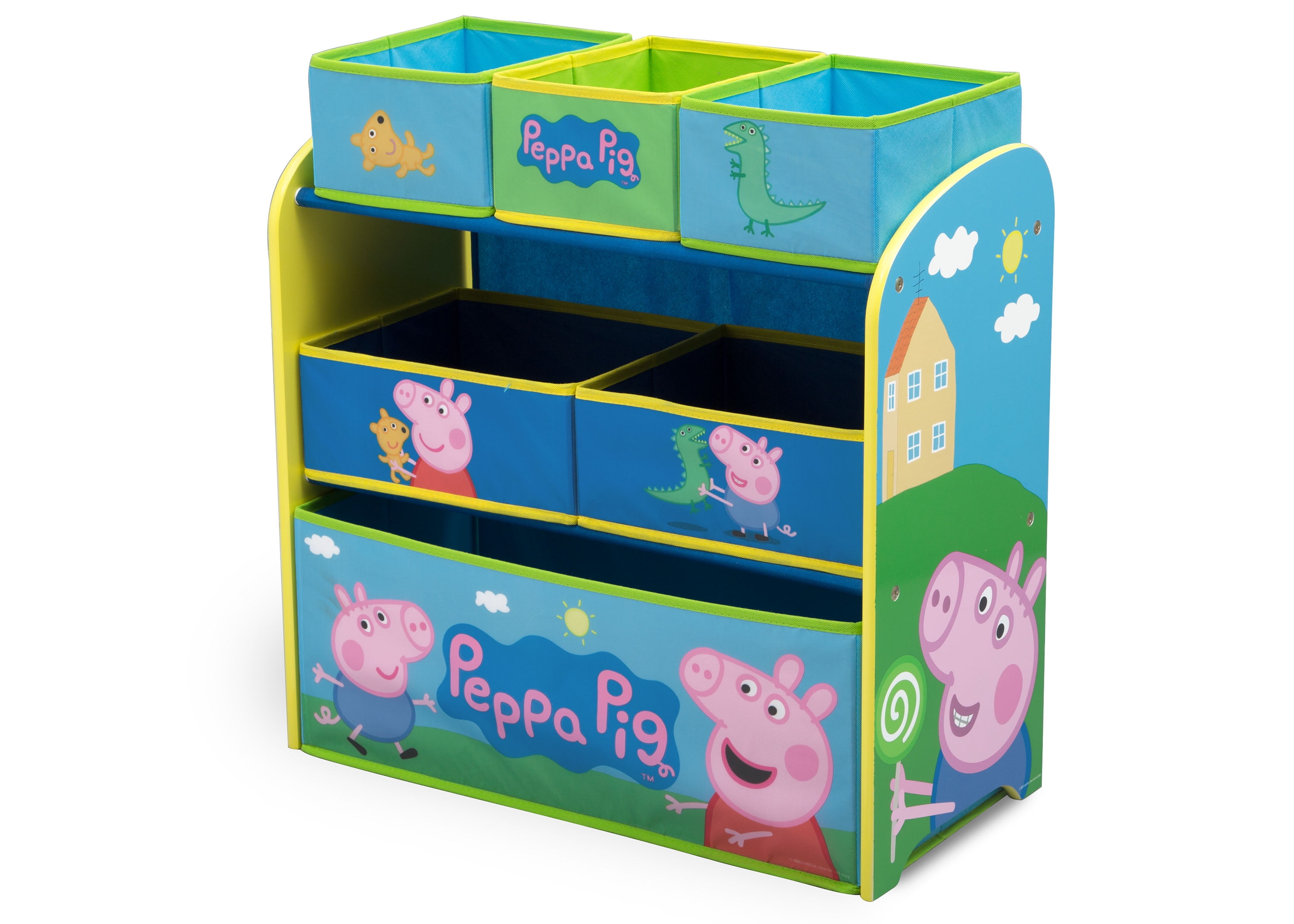 Peppa Pig Multi Bin Toy Organizer By Delta Children Com