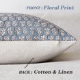 thumbnail image 2 of Fundas de cojín Foindtower con estampado floral vintage de 45 x 45 cm, 2 of 8