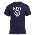 thumbnail image 1 of Rothco US Navy Emblem T-Shirt - Navy Blue, 3X-Large, 1 of 2